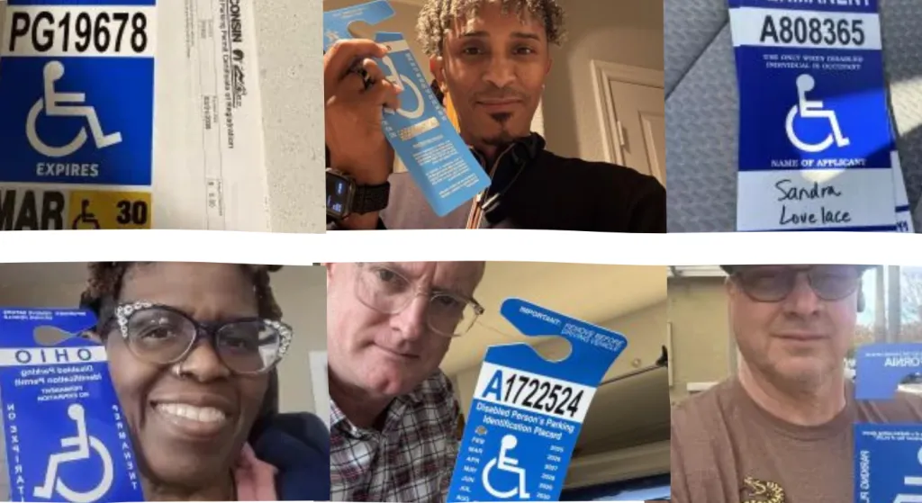 elderly patients handicap placard testimonials