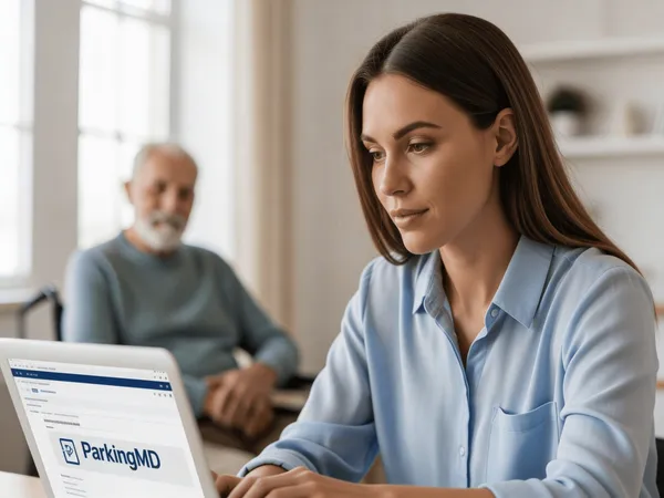 How to apply for a handicapped parking permit on someone else's behalf