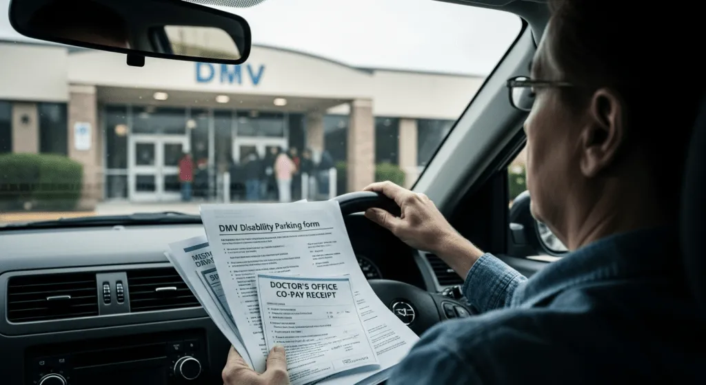 traditional handicap placard evaluation 