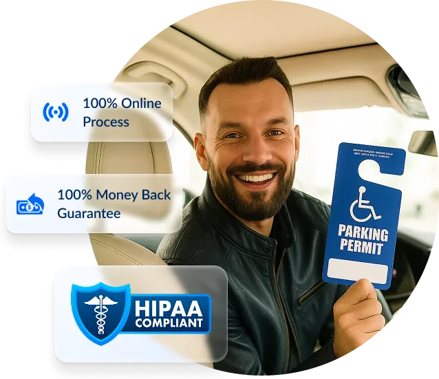 Handicap parking permit in Florida